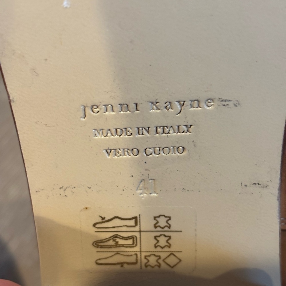 Jenni Kayne Brown Leather Ankle Boots - Picture 5 of 5